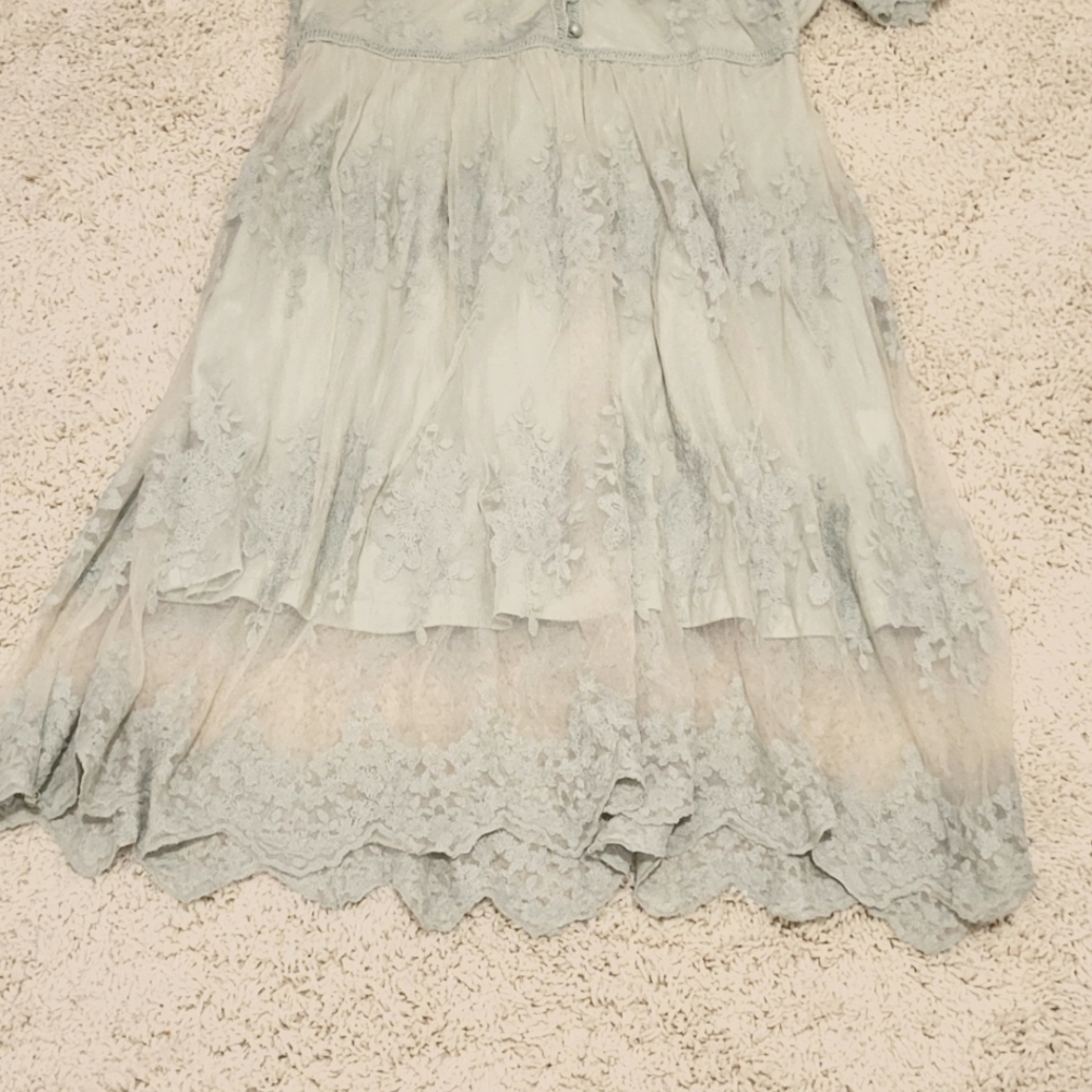 Shein dress in sage green